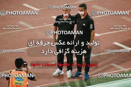 1545417, Tehran, , Iran Football Pro League، Persian Gulf Cup، Week 24، Second Leg، Esteghlal 0 v 0 Tractor Sazi on 2020/07/11 at Azadi Stadium