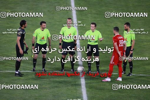 1545310, Tehran, , Iran Football Pro League، Persian Gulf Cup، Week 24، Second Leg، Esteghlal 0 v 0 Tractor Sazi on 2020/07/11 at Azadi Stadium