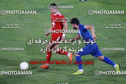 1545419, Tehran, , Iran Football Pro League، Persian Gulf Cup، Week 24، Second Leg، Esteghlal 0 v 0 Tractor Sazi on 2020/07/11 at Azadi Stadium