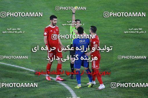 1545311, Tehran, , Iran Football Pro League، Persian Gulf Cup، Week 24، Second Leg، Esteghlal 0 v 0 Tractor Sazi on 2020/07/11 at Azadi Stadium
