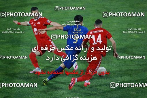1545388, Tehran, , Iran Football Pro League، Persian Gulf Cup، Week 24، Second Leg، Esteghlal 0 v 0 Tractor Sazi on 2020/07/11 at Azadi Stadium