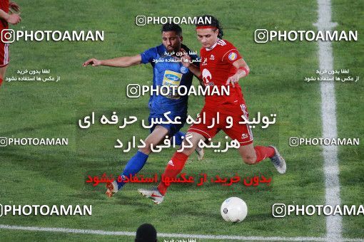 1545407, Tehran, , Iran Football Pro League، Persian Gulf Cup، Week 24، Second Leg، Esteghlal 0 v 0 Tractor Sazi on 2020/07/11 at Azadi Stadium