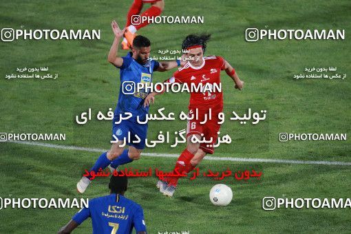 1545365, Tehran, , Iran Football Pro League، Persian Gulf Cup، Week 24، Second Leg، Esteghlal 0 v 0 Tractor Sazi on 2020/07/11 at Azadi Stadium