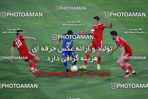 1545255, Tehran, , Iran Football Pro League، Persian Gulf Cup، Week 24، Second Leg، Esteghlal 0 v 0 Tractor Sazi on 2020/07/11 at Azadi Stadium