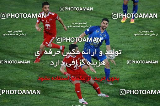1545303, Tehran, , Iran Football Pro League، Persian Gulf Cup، Week 24، Second Leg، Esteghlal 0 v 0 Tractor Sazi on 2020/07/11 at Azadi Stadium