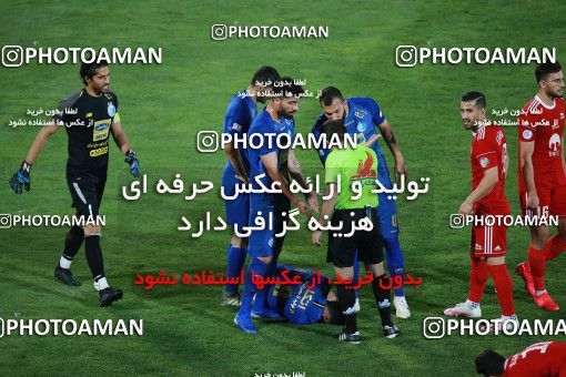 1545403, Tehran, , Iran Football Pro League، Persian Gulf Cup، Week 24، Second Leg، Esteghlal 0 v 0 Tractor Sazi on 2020/07/11 at Azadi Stadium