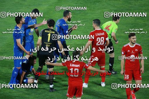 1545346, Tehran, , Iran Football Pro League، Persian Gulf Cup، Week 24، Second Leg، Esteghlal 0 v 0 Tractor Sazi on 2020/07/11 at Azadi Stadium