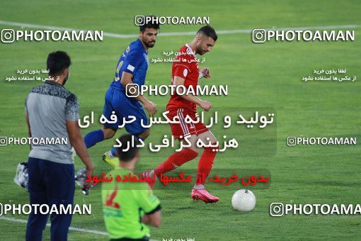 1545402, Tehran, , Iran Football Pro League، Persian Gulf Cup، Week 24، Second Leg، Esteghlal 0 v 0 Tractor Sazi on 2020/07/11 at Azadi Stadium