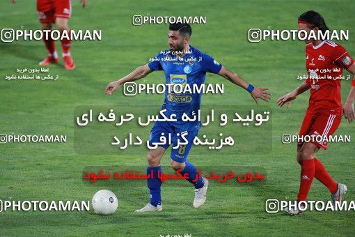 1545367, Tehran, , Iran Football Pro League، Persian Gulf Cup، Week 24، Second Leg، Esteghlal 0 v 0 Tractor Sazi on 2020/07/11 at Azadi Stadium
