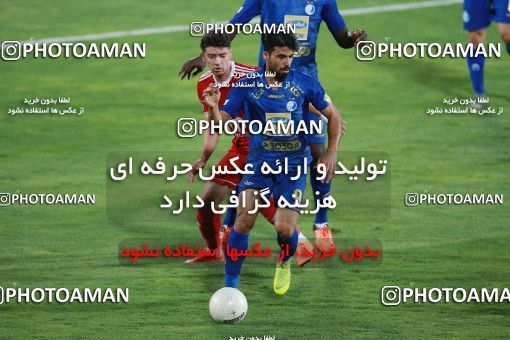 1545271, Tehran, , Iran Football Pro League، Persian Gulf Cup، Week 24، Second Leg، Esteghlal 0 v 0 Tractor Sazi on 2020/07/11 at Azadi Stadium
