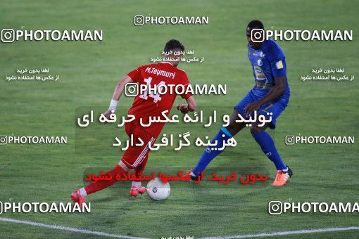 1545296, Tehran, , Iran Football Pro League، Persian Gulf Cup، Week 24، Second Leg، Esteghlal 0 v 0 Tractor Sazi on 2020/07/11 at Azadi Stadium