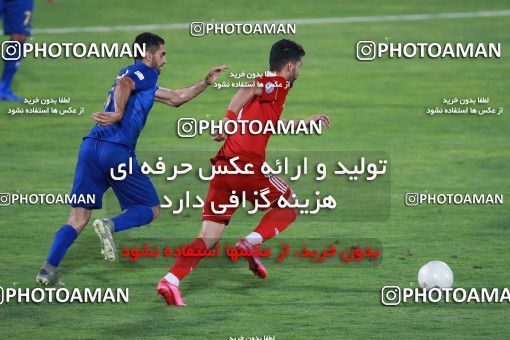 1545260, Tehran, , Iran Football Pro League، Persian Gulf Cup، Week 24، Second Leg، Esteghlal 0 v 0 Tractor Sazi on 2020/07/11 at Azadi Stadium