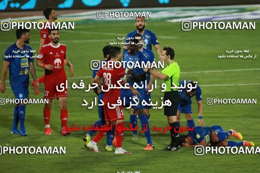 1545526, Tehran, , Iran Football Pro League، Persian Gulf Cup، Week 24، Second Leg، Esteghlal 0 v 0 Tractor Sazi on 2020/07/11 at Azadi Stadium