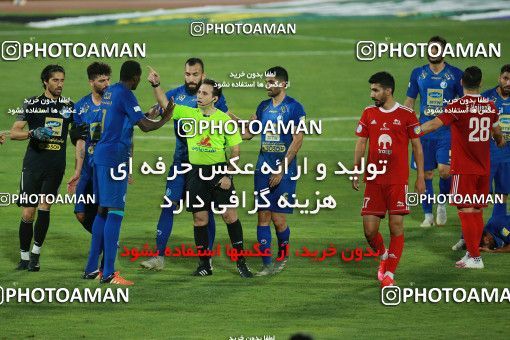 1545468, Tehran, , Iran Football Pro League، Persian Gulf Cup، Week 24، Second Leg، Esteghlal 0 v 0 Tractor Sazi on 2020/07/11 at Azadi Stadium