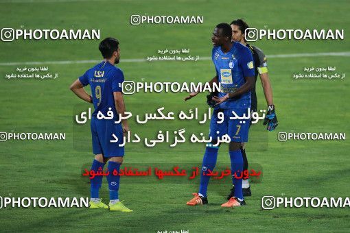 1545555, Tehran, , Iran Football Pro League، Persian Gulf Cup، Week 24، Second Leg، Esteghlal 0 v 0 Tractor Sazi on 2020/07/11 at Azadi Stadium