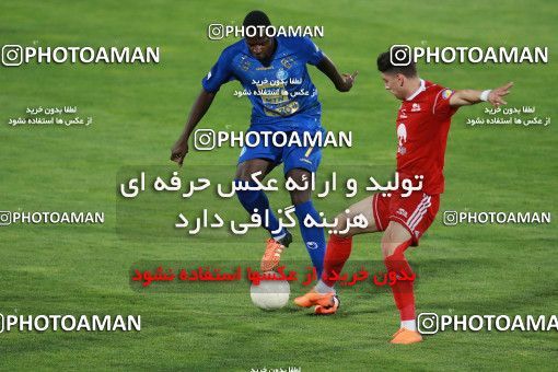 1545564, Tehran, , Iran Football Pro League، Persian Gulf Cup، Week 24، Second Leg، Esteghlal 0 v 0 Tractor Sazi on 2020/07/11 at Azadi Stadium