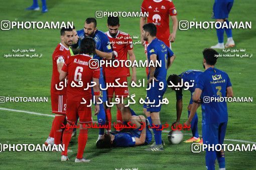 1545554, Tehran, , Iran Football Pro League، Persian Gulf Cup، Week 24، Second Leg، Esteghlal 0 v 0 Tractor Sazi on 2020/07/11 at Azadi Stadium