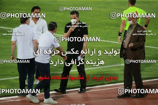 1545573, Tehran, , Iran Football Pro League، Persian Gulf Cup، Week 24، Second Leg، Esteghlal 0 v 0 Tractor Sazi on 2020/07/11 at Azadi Stadium