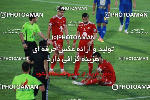 1545505, Tehran, , Iran Football Pro League، Persian Gulf Cup، Week 24، Second Leg، Esteghlal 0 v 0 Tractor Sazi on 2020/07/11 at Azadi Stadium