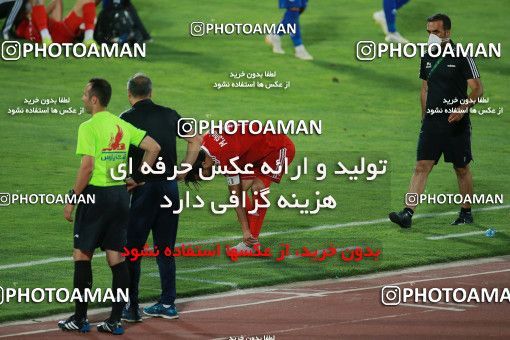 1545498, Tehran, , Iran Football Pro League، Persian Gulf Cup، Week 24، Second Leg، Esteghlal 0 v 0 Tractor Sazi on 2020/07/11 at Azadi Stadium