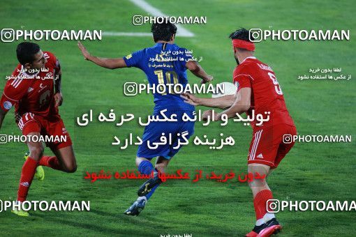 1545599, Tehran, , Iran Football Pro League، Persian Gulf Cup، Week 24، Second Leg، Esteghlal 0 v 0 Tractor Sazi on 2020/07/11 at Azadi Stadium