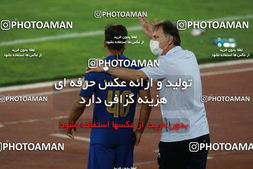 1545538, Tehran, , Iran Football Pro League، Persian Gulf Cup، Week 24، Second Leg، Esteghlal 0 v 0 Tractor Sazi on 2020/07/11 at Azadi Stadium