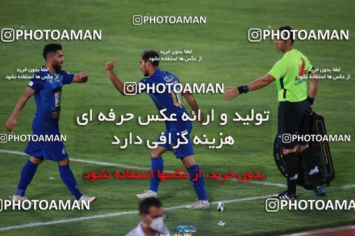 1545548, Tehran, , Iran Football Pro League، Persian Gulf Cup، Week 24، Second Leg، Esteghlal 0 v 0 Tractor Sazi on 2020/07/11 at Azadi Stadium
