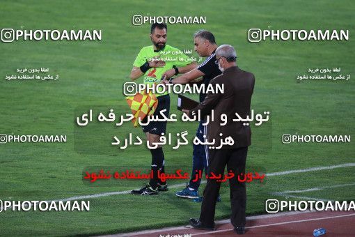 1545486, Tehran, , Iran Football Pro League، Persian Gulf Cup، Week 24، Second Leg، Esteghlal 0 v 0 Tractor Sazi on 2020/07/11 at Azadi Stadium
