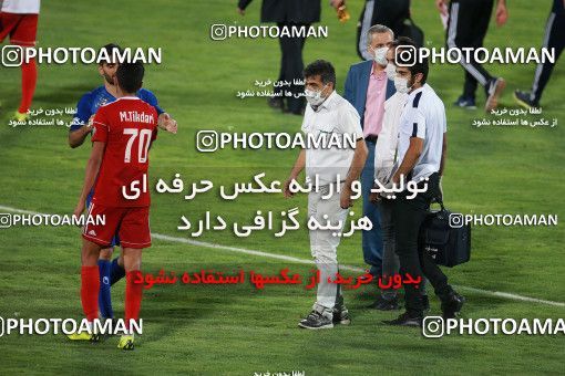 1545551, Tehran, , Iran Football Pro League، Persian Gulf Cup، Week 24، Second Leg، Esteghlal 0 v 0 Tractor Sazi on 2020/07/11 at Azadi Stadium
