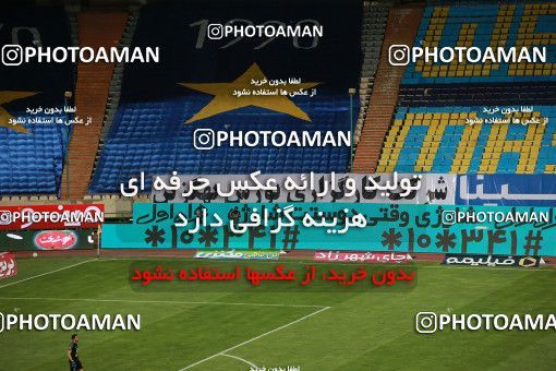 1545562, Tehran, , Iran Football Pro League، Persian Gulf Cup، Week 24، Second Leg، Esteghlal 0 v 0 Tractor Sazi on 2020/07/11 at Azadi Stadium