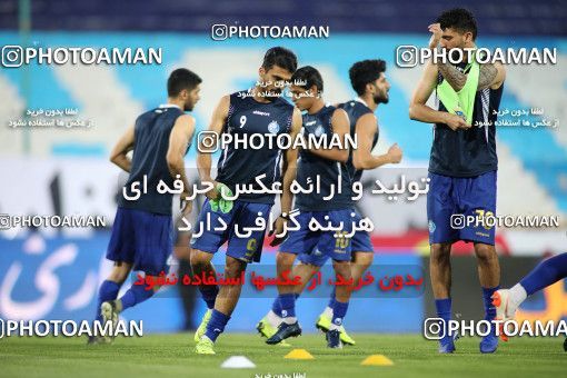 1723030, Tehran, , Iran Football Pro League، Persian Gulf Cup، Week 24، Second Leg، Esteghlal 0 v 0 Tractor Sazi on 2020/07/11 at Azadi Stadium