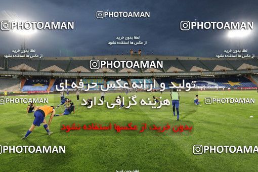 1722932, Tehran, , Iran Football Pro League، Persian Gulf Cup، Week 24، Second Leg، Esteghlal 0 v 0 Tractor Sazi on 2020/07/11 at Azadi Stadium