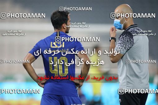 1723014, Tehran, , Iran Football Pro League، Persian Gulf Cup، Week 24، Second Leg، Esteghlal 0 v 0 Tractor Sazi on 2020/07/11 at Azadi Stadium