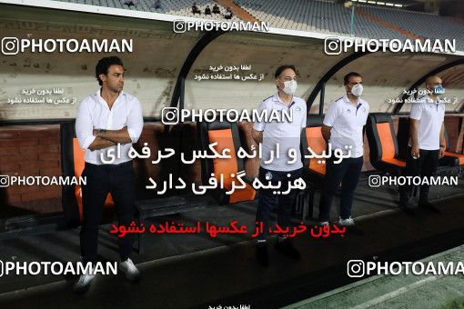 1722967, Tehran, , Iran Football Pro League، Persian Gulf Cup، Week 24، Second Leg، Esteghlal 0 v 0 Tractor Sazi on 2020/07/11 at Azadi Stadium