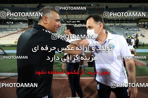 1723035, Tehran, , Iran Football Pro League، Persian Gulf Cup، Week 24، Second Leg، Esteghlal 0 v 0 Tractor Sazi on 2020/07/11 at Azadi Stadium