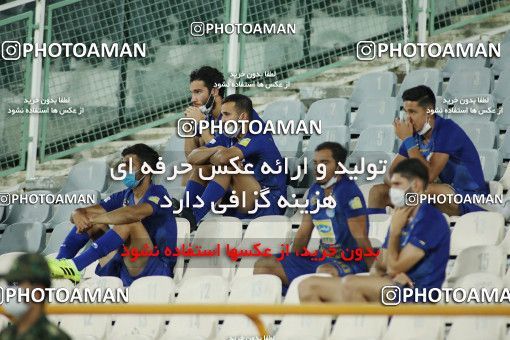 1722921, Tehran, , Iran Football Pro League، Persian Gulf Cup، Week 24، Second Leg، Esteghlal 0 v 0 Tractor Sazi on 2020/07/11 at Azadi Stadium