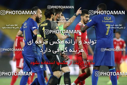 1722957, Tehran, , Iran Football Pro League، Persian Gulf Cup، Week 24، Second Leg، Esteghlal 0 v 0 Tractor Sazi on 2020/07/11 at Azadi Stadium