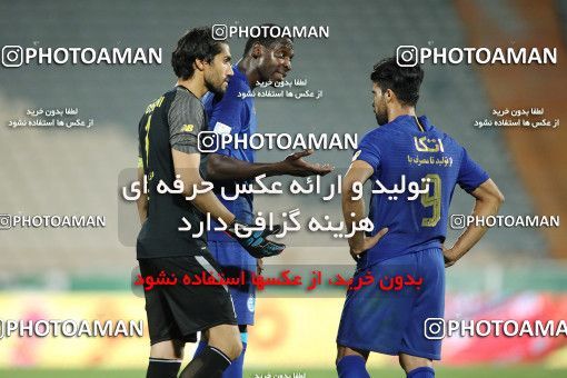 1723020, Tehran, , Iran Football Pro League، Persian Gulf Cup، Week 24، Second Leg، Esteghlal 0 v 0 Tractor Sazi on 2020/07/11 at Azadi Stadium