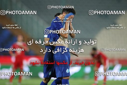 1723062, Tehran, , Iran Football Pro League، Persian Gulf Cup، Week 24، Second Leg، Esteghlal 0 v 0 Tractor Sazi on 2020/07/11 at Azadi Stadium