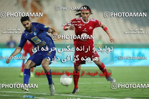 1723100, Tehran, , Iran Football Pro League، Persian Gulf Cup، Week 24، Second Leg، Esteghlal 0 v 0 Tractor Sazi on 2020/07/11 at Azadi Stadium