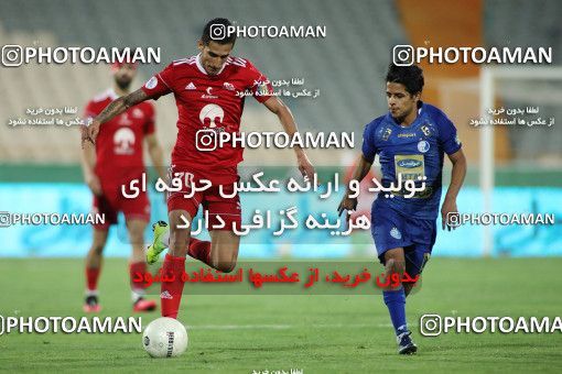 1723108, Tehran, , Iran Football Pro League، Persian Gulf Cup، Week 24، Second Leg، Esteghlal 0 v 0 Tractor Sazi on 2020/07/11 at Azadi Stadium
