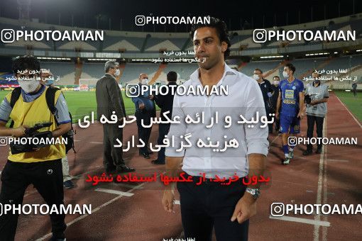 1545183, Tehran, , Iran Football Pro League، Persian Gulf Cup، Week 24، Second Leg، Esteghlal 0 v 0 Tractor Sazi on 2020/07/11 at Azadi Stadium