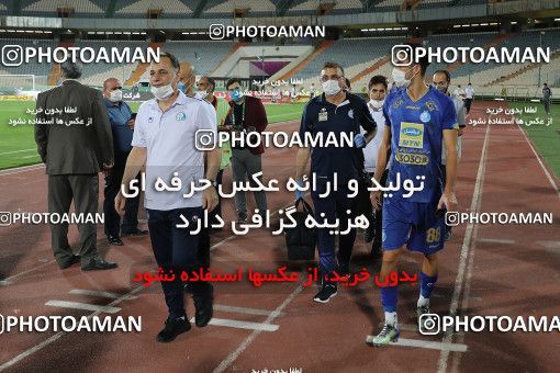 1545074, Iran Football Pro League، Persian Gulf Cup، Week 24، Second Leg، 2020/07/11، Tehran، Azadi Stadium، Esteghlal 0 - 0 Tractor Sazi