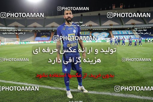 1545030, Tehran, , Iran Football Pro League، Persian Gulf Cup، Week 24، Second Leg، Esteghlal 0 v 0 Tractor Sazi on 2020/07/11 at Azadi Stadium