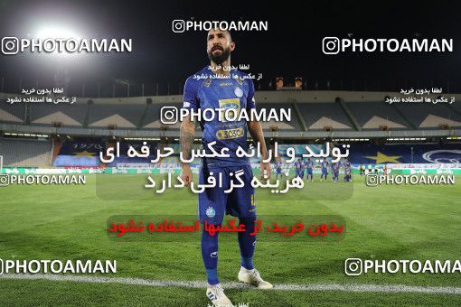 1545182, Tehran, , Iran Football Pro League، Persian Gulf Cup، Week 24، Second Leg، Esteghlal 0 v 0 Tractor Sazi on 2020/07/11 at Azadi Stadium