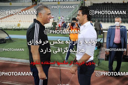 1545083, Tehran, , Iran Football Pro League، Persian Gulf Cup، Week 24، Second Leg، Esteghlal 0 v 0 Tractor Sazi on 2020/07/11 at Azadi Stadium