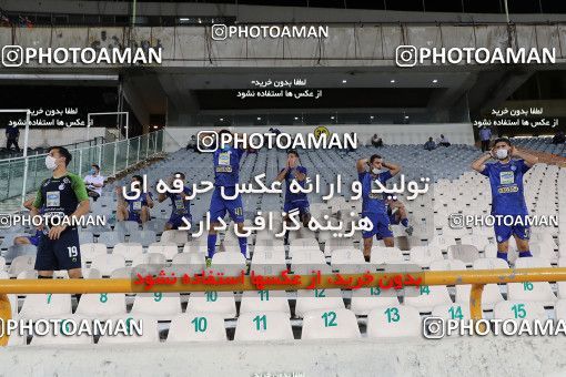 1545238, Tehran, , Iran Football Pro League، Persian Gulf Cup، Week 24، Second Leg، Esteghlal 0 v 0 Tractor Sazi on 2020/07/11 at Azadi Stadium