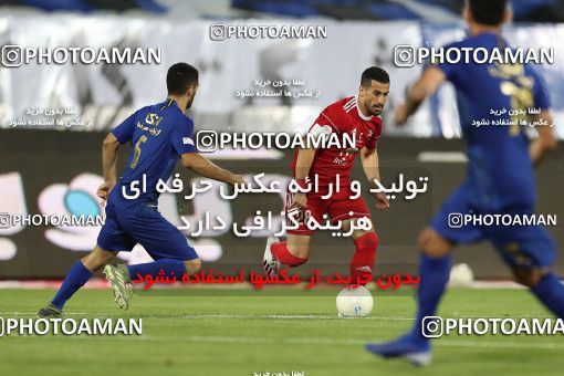 1545162, Tehran, , Iran Football Pro League، Persian Gulf Cup، Week 24، Second Leg، Esteghlal 0 v 0 Tractor Sazi on 2020/07/11 at Azadi Stadium