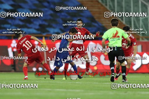 1545133, Tehran, , Iran Football Pro League، Persian Gulf Cup، Week 24، Second Leg، Esteghlal 0 v 0 Tractor Sazi on 2020/07/11 at Azadi Stadium