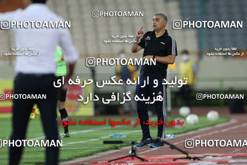 1545097, Tehran, , Iran Football Pro League، Persian Gulf Cup، Week 24، Second Leg، Esteghlal 0 v 0 Tractor Sazi on 2020/07/11 at Azadi Stadium